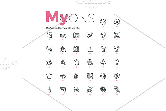 My Icons in Icons - product preview 27