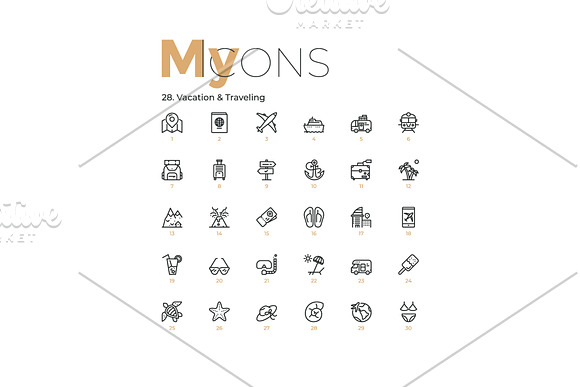 My Icons in Icons - product preview 30