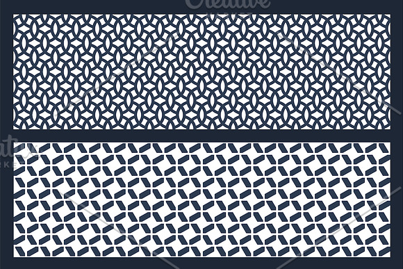 Seamless geometric ornament patterns in Patterns - product preview 3