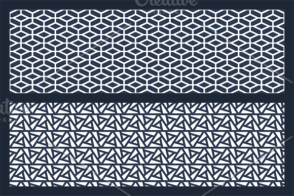 Seamless geometric ornament patterns in Patterns - product preview 4