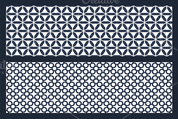 Seamless geometric ornament patterns in Patterns - product preview 5