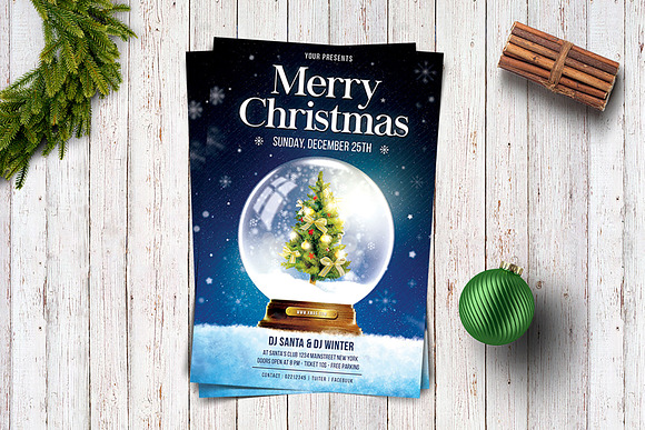 Christmas Flyer in Flyer Templates - product preview 2
