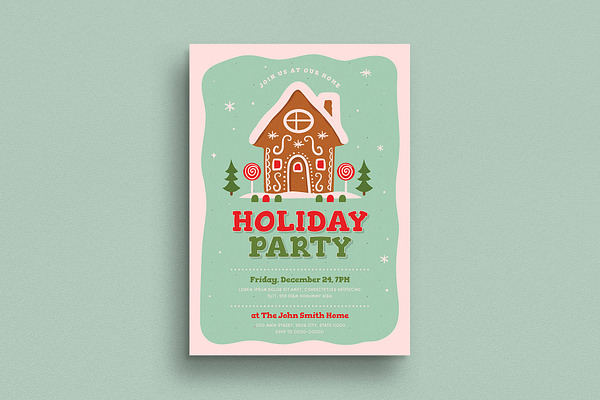 Holiday Party Invitation / Flyer