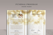 Funeral/ Memorial Card Program FP004