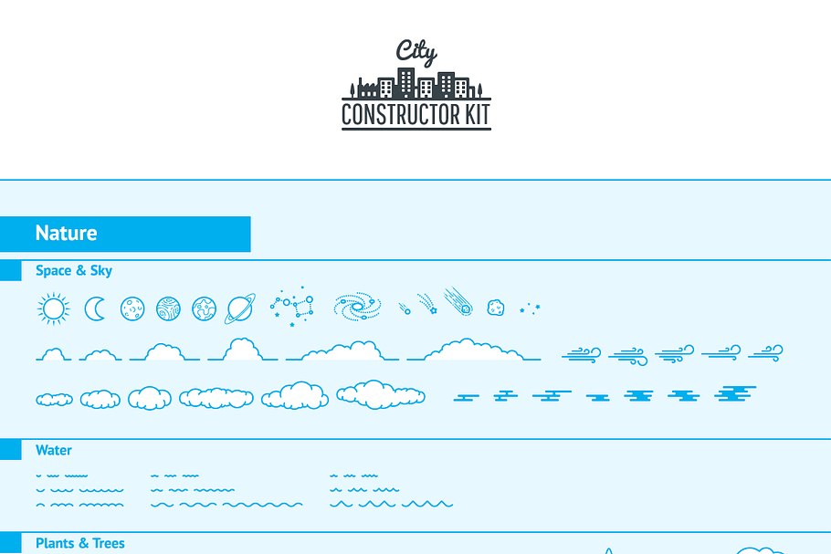 City Constructor Kit in Illustrations - product preview 8