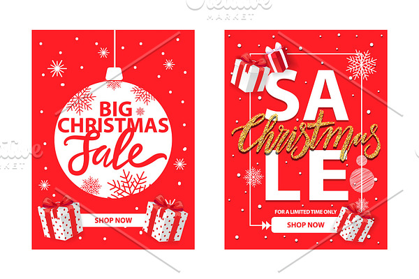 Christmas Sale, Shop Now Leaflet