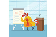 Rooster Builds Business Plans Flat