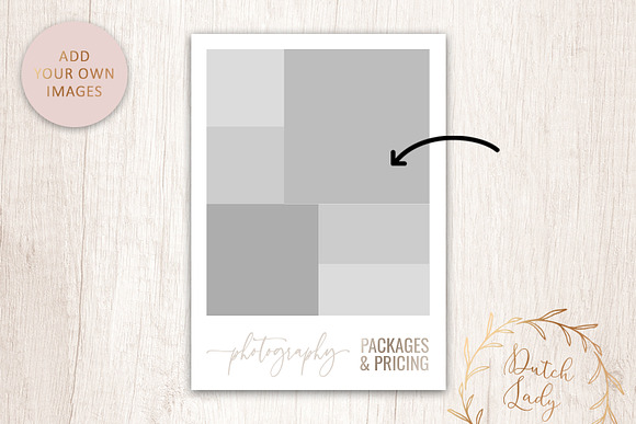 PSD Photo Price Card Template #15 in Card Templates - product preview 2