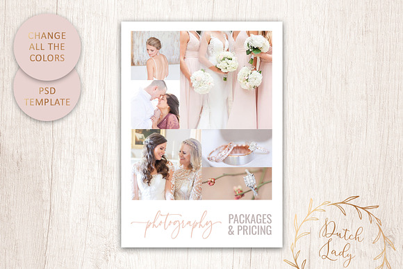 PSD Photo Price Card Template #15 in Card Templates - product preview 3