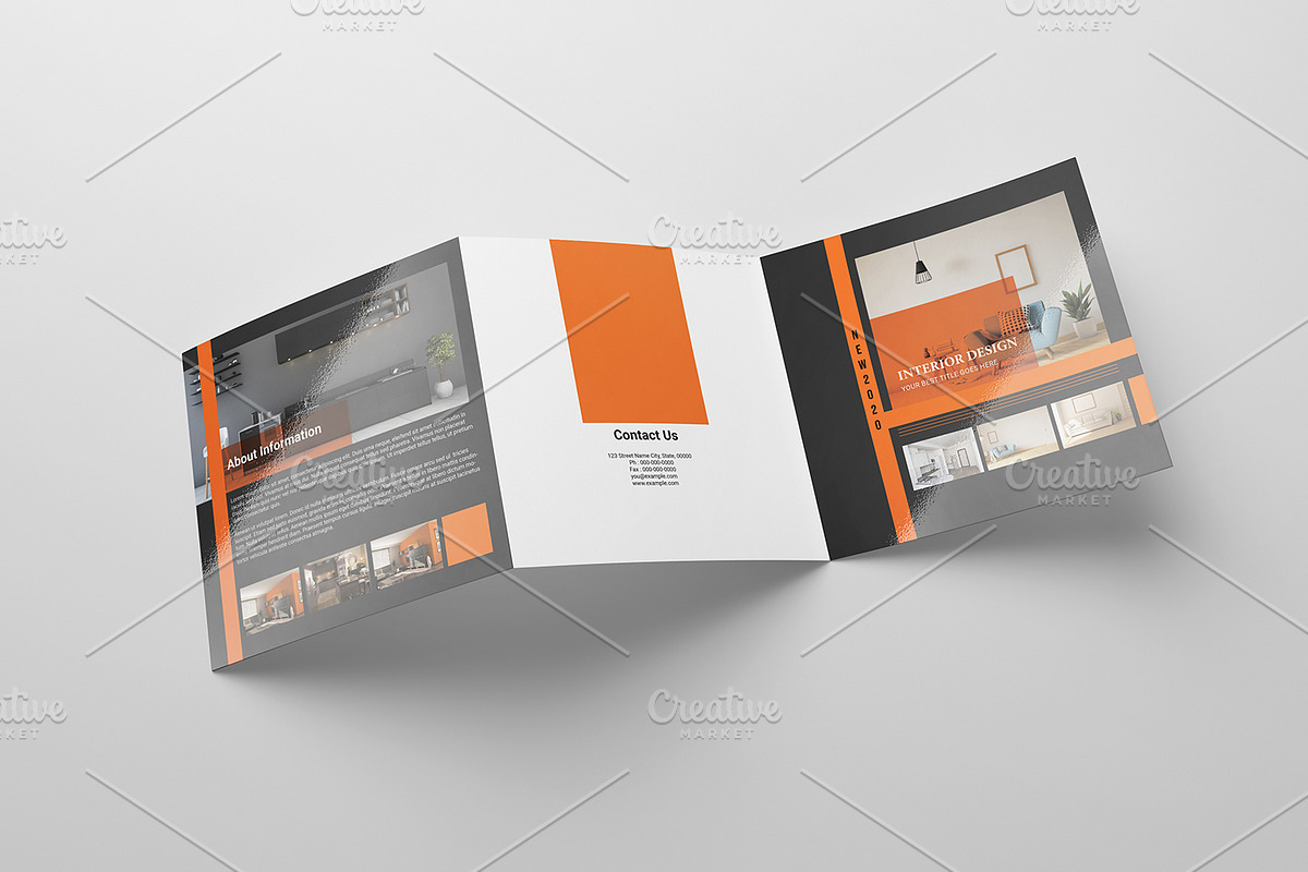 Interior Design Brochure - V941 in Brochure Templates - product preview 8
