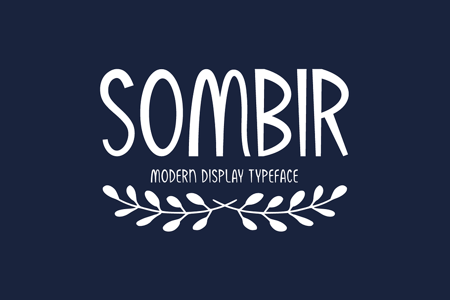 Sombir Typeface in Display Fonts - product preview 8