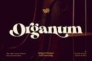 Organum • Font Family • 50% OFF