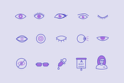 12 Eye Icons