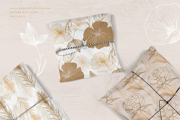 Elegant Flower Patterns in Patterns - product preview 4
