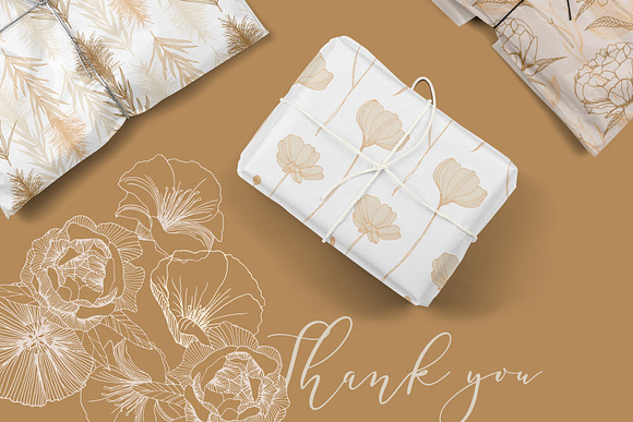 Elegant Flower Patterns in Patterns - product preview 5