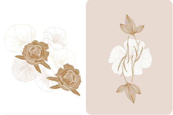 Elegant Flower Patterns in Patterns - product preview 11