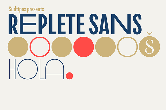 Replete Sans in Sans-Serif Fonts - product preview 2