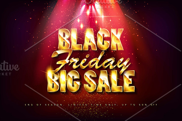 2 Banners BLACK FRIDAY in Graphics - product preview 1