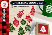 Christmas Quote V.2 Cutting File SVG