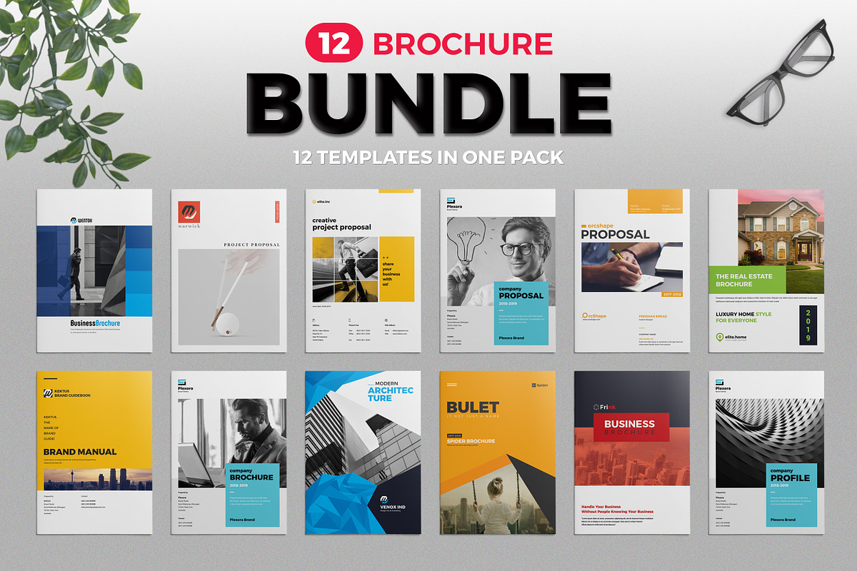 Brochure/Proposal/BrandManual Bundle in Brochure Templates - product preview 8