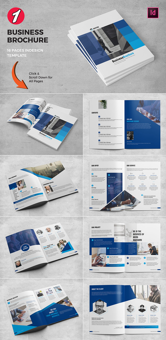 Brochure/Proposal/BrandManual Bundle in Brochure Templates - product preview 2
