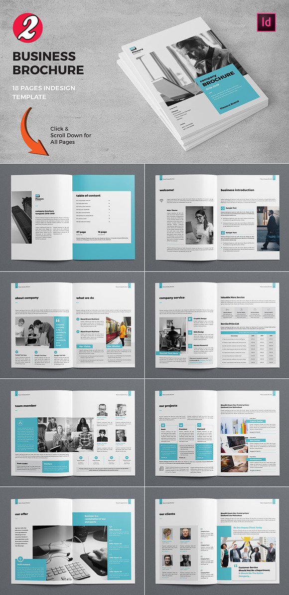 Brochure/Proposal/BrandManual Bundle in Brochure Templates - product preview 3