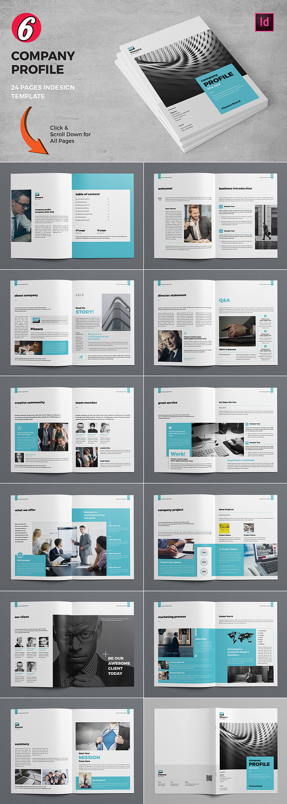 Brochure/Proposal/BrandManual Bundle in Brochure Templates - product preview 7