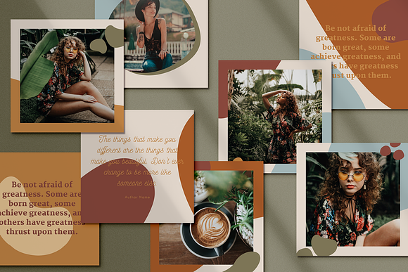 Amelie Instagram puzzle | CANVA in Instagram Templates - product preview 9