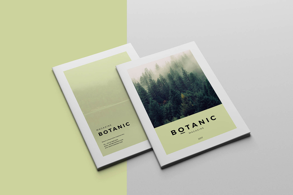Botanic Magazine in Magazine Templates - product preview 8