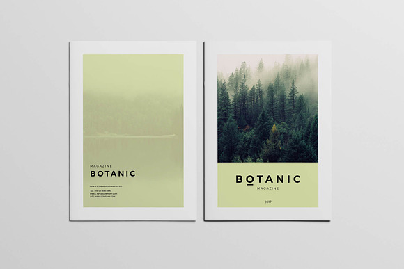 Botanic Magazine in Magazine Templates - product preview 1