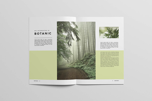 Botanic Magazine in Magazine Templates - product preview 11