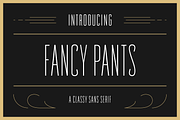 Fancy Pants Typeface