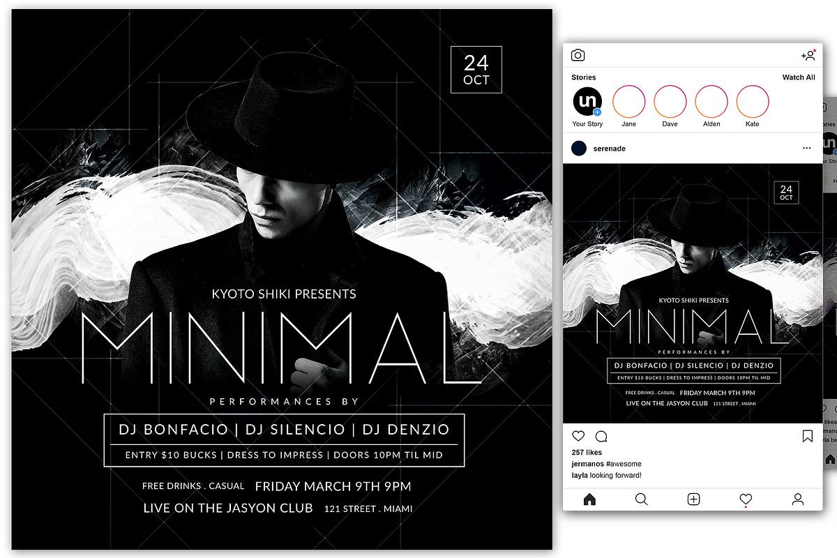 Minimal Flyer in Flyer Templates - product preview 8