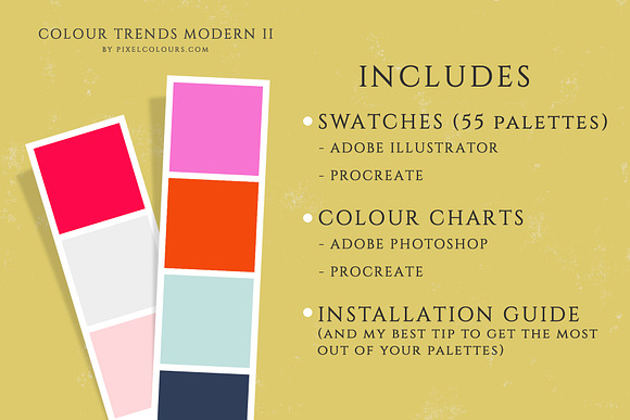Modern Color Swatches Vol2. in Add-Ons - product preview 2
