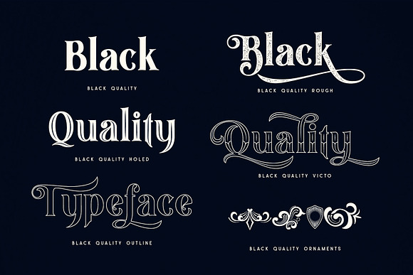 Black Quality Typeface in Blackletter Fonts - product preview 6