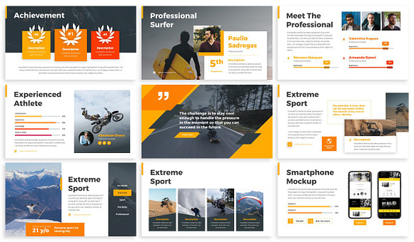 Climber - Extreme Keynote Template in Keynote Templates - product preview 2