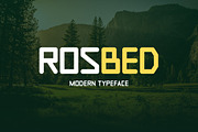 Rosbed Typeface