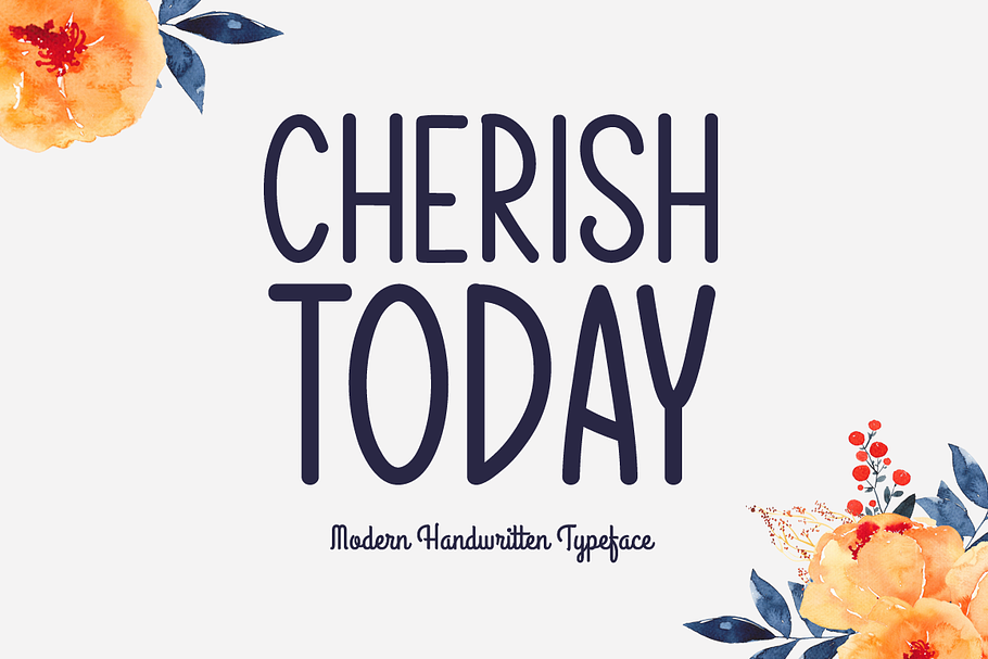 Cherish Today Typeface