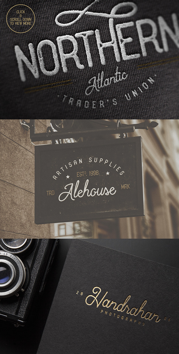 Alehouse Combo Font in Display Fonts - product preview 6