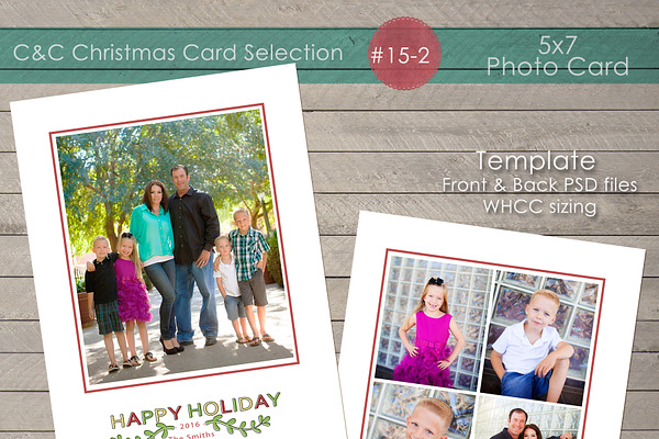 Christmas Photo Card Collection 15-2