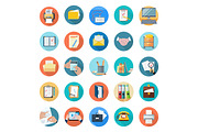 Icons Set of Office Tools