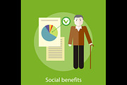 Social Benefits Concept