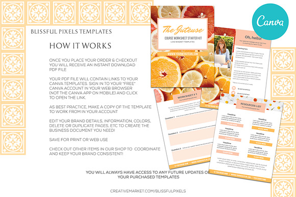 Juteuse - Lead Magnet Worksheets Kit in Email Templates - product preview 1