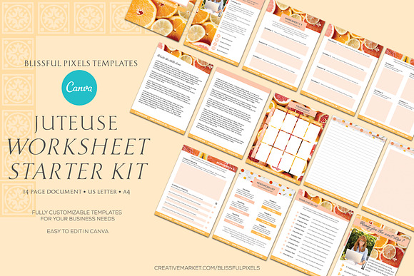 Juteuse - Lead Magnet Worksheets Kit in Email Templates - product preview 3