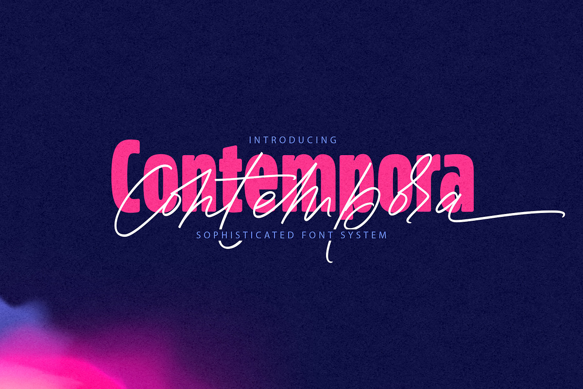 Contempora Font Family in Fonts - product preview 8