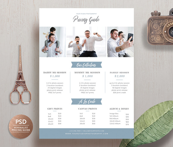 Marketing Tools Package Set PAC001 in Brochure Templates - product preview 2