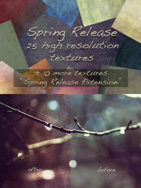 35 textures "Spring Release" in Textures - product preview 3