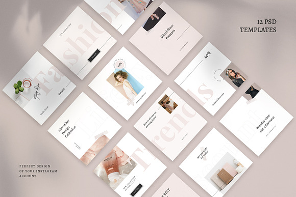 Mirrel Instagram Puzzle Templates in Instagram Templates - product preview 6
