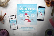 Winter Festival Flyer Set