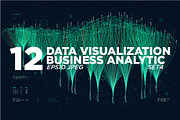 12 Data visualization background 4